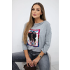 Dámské tričko LOVE (Velikost S/M, Barva Černá)