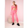 Sada Ayva - top + legíny (Velikost UNI, Barva Růžová)