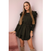 Dámské šaty 66047 (Velikost UNI, Barva Černá)