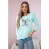 Tričko s potiskem Star Style (Velikost UNI, Barva Tyrkysová)