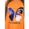 Tričko Butterfly (Velikost UNI, Barva Růžová - světle)