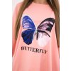 Tričko Butterfly (Velikost UNI, Barva Růžová - světle)