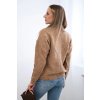 Svetr  Selena s modním vzorem (Velikost UNI, Barva Béžová)