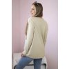 Svetr Sandy  s předními kapsami (Velikost UNI, Barva Zelená - světle)