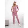 Dámský komplet Betty - tričko + kalhoty (Velikost UNI, Barva Růžová - tmavě)