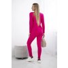 Dámský komplet Betty - tričko + kalhoty (Velikost UNI, Barva Růžová - tmavě)