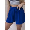 Viskózové šortky Jade (Velikost UNI, Barva Modrá - tmavě)
