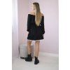 Dámské šaty 66046 (Velikost UNI, Barva Černá)