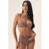 Podprsenka Henderson Necio 42581 - Push - up (Velikost 65E, Barva Hnědá)