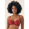 Podprsenka Henderson Julietta 2 43286 - Push - up (Velikost 80C, Barva Červená)