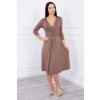 Šaty 8314 s průstřihem pod prsy - výprodej