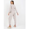 Dámské pyžamo BR-PI-9114 BERRAK (Barva Béžová - světle, Velikost XL)