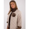 Dámská bunda DHJ-KR-A8357.50 ITALY MODA (Barva Béžová, Velikost UNI)