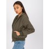 Dámská bunda EM-KR-617.55 ex mode (Barva Béžová - tmavě, Velikost S)
