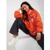 Prošívána bunda EM-KR-M5798.80P Factory Price (Barva Oranžová, Velikost L/XL)