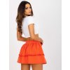 Dámská sukně EM-SD-HS-20-46.01P (Barva Oranžová, Velikost L)