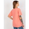 Dámské tričko EM-TS-527-1.26X ex moda (Barva Růžová - světle, Velikost UNI)