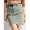 Dámská sukně JMP-SD-F6678.77P (Barva Zelená, Velikost 34)