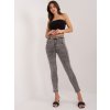 Džíny Skinny NM-SP-M516.38P Only One (Barva Šedá - tmavě, Velikost S)