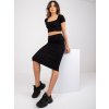 Dámská sukně RV-SD-R3740.04 (Barva Černá, Velikost L/XL)