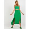Dámská sukně WN-SD-8196.18 (Barva Zelená, Velikost L)
