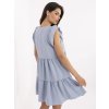 Šaty WN-SK-704.83 (Barva Modrá - světle, Velikost M)