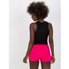 Dámský crop top AP-TP-109.17 BASIC FEEL GOOD (Barva Černá, Velikost S)