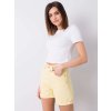Dámské kraťase 334-SN-7706.08 RUE PARIS (Barva Žlutá, Velikost 34)