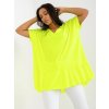Tunika Plus size RV-TU-7855.29 RELEVANCE (Barva Zelená, Velikost UNI)