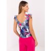 Top WN-TP-1482-4.67 RUE PARIS (Barva Modrá, Velikost S)