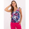 Top WN-TP-1482-4.67 RUE PARIS (Barva Modrá, Velikost S)