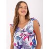 Top WN-TP-1482-4.67 RUE PARIS (Barva Modrá, Velikost S)