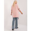Tunika Plus size RV-TU-7598.94 RELEVANCE (Barva Tělová, Velikost UNI)