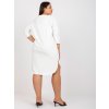 Dámské Plus size šaty RV-TU-7631.05P RELEVANCE (Barva Tělová, Velikost UNI)