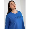 Tunika Plus size RV-TU-7779.69 RELEVANCE (Barva Černá, Velikost UNI)