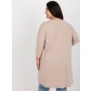 Tunika Plus size RV-TU-7779.69 RELEVANCE (Barva Černá, Velikost UNI)