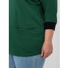 Tunika Plus size -RV-TU-8241.54P RELEVANCE (Barva Zelená, Velikost UNI)