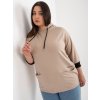 Tunika Plus size -RV-TU-8241.54P RELEVANCE (Barva Zelená, Velikost UNI)