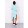 Šaty s delšími zády a barevným khaki potiskem (Velikost UNI, Barva Zelená)