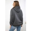 Mikina Harlov se zapínáním na zip a s kapucí (Velikost UNI, Barva Šedá - tmavě)