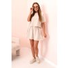 Dámský bavlněný komplet Anna s širokými šortkami - výprodej