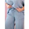 Dámský komplet Plus Size 51013 (Velikost UNI, Barva Modrá)