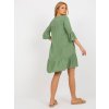 Šaty D73761M30214C Sublevel (Barva Zelená, Velikost S)