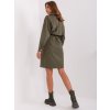 Šaty CHA-SK-9010.70 ZULUNA (Barva Béžová - tmavě, Velikost L/XL)