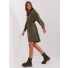 Šaty CHA-SK-9010.70 ZULUNA (Barva Béžová - tmavě, Velikost L/XL)