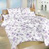 Povlečení krep Kvítí fialové na bílém (Varianta Povlečení krep Kvítí fialové na bílém 140x200, 70x90 cm)