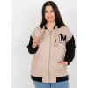 Mikina Plus Size -RV-BL-8272.85 (Barva Černá, Velikost UNI)