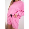 Souprava halenka + šortky světle růžová (Velikost UNI, Barva Růžová - světle)