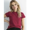 Tričko RV-TS-4623.42 BASIC FEEL GOOD (Barva Bordó, Velikost XL)