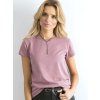 Tričko RV-TS-4623.67 BASIC FEEL GOOD (Barva Růžová - tmavě, Velikost S)